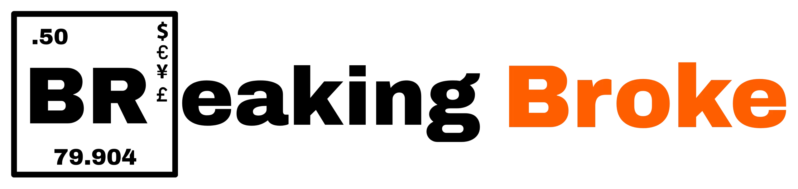 Breaking Broke Banner Logo